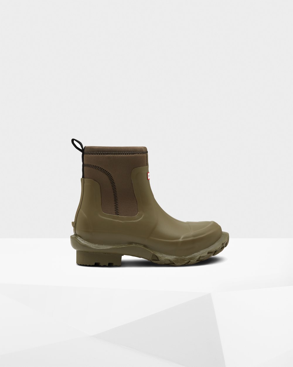 Men Hunter Stella Mccartney X | Chelsea Boots Olive | NZ-13796-FWLT